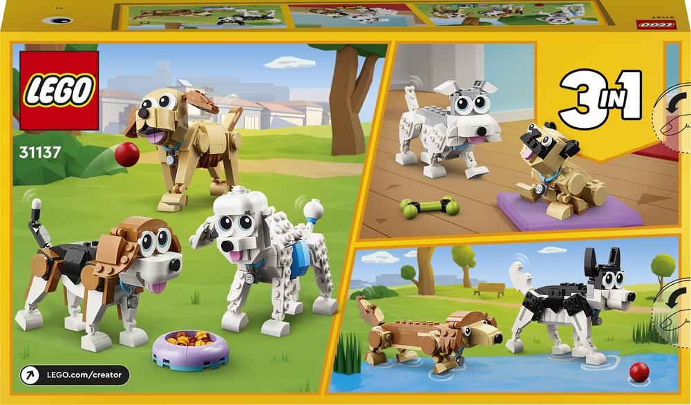 LEGO Creator - Söpöt koirat 7+