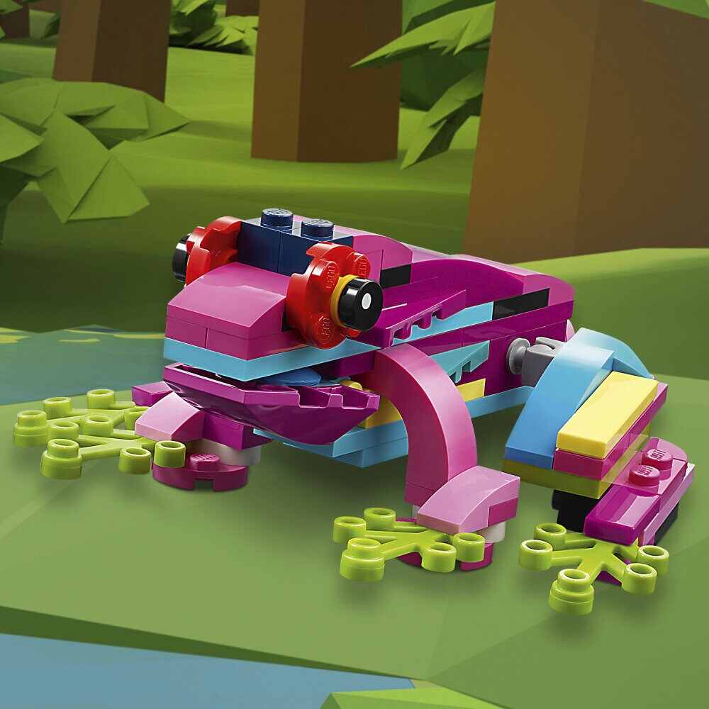 LEGO Creator - Eksoottinen pinkki papukaija 7+