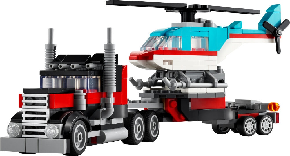 LEGO Creator - Lava-auto ja helikopteri 7+