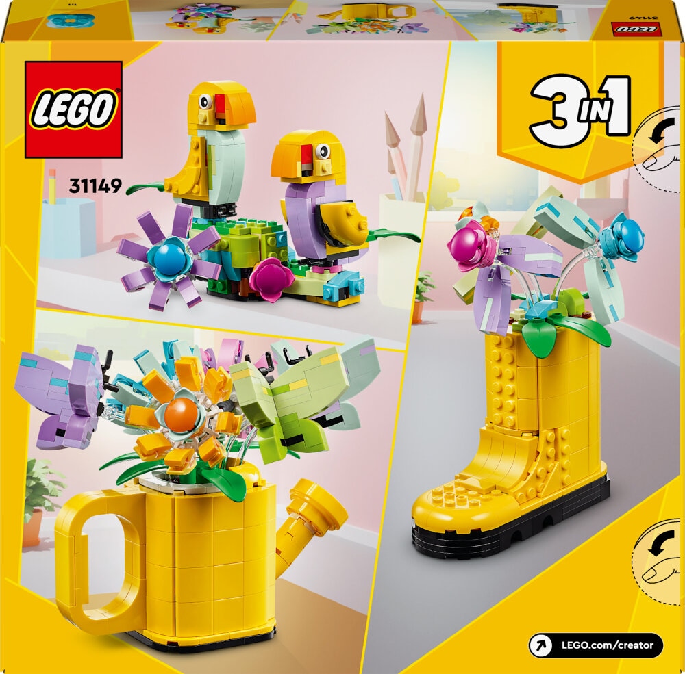 LEGO Creator - Kukkia kastelukannussa 8+