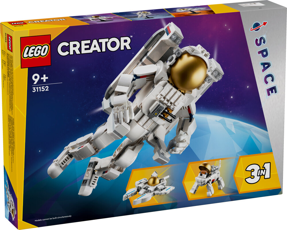 LEGO Creator - Astronautti avaruudessa 9+
