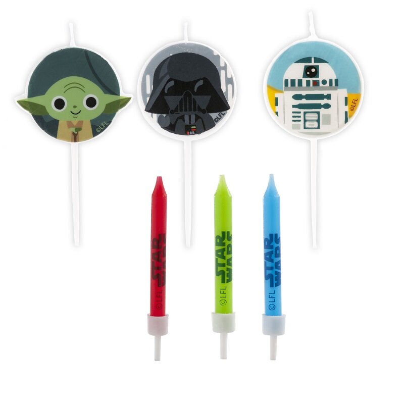 Star Wars - Kakkukynttilä 15 kpl