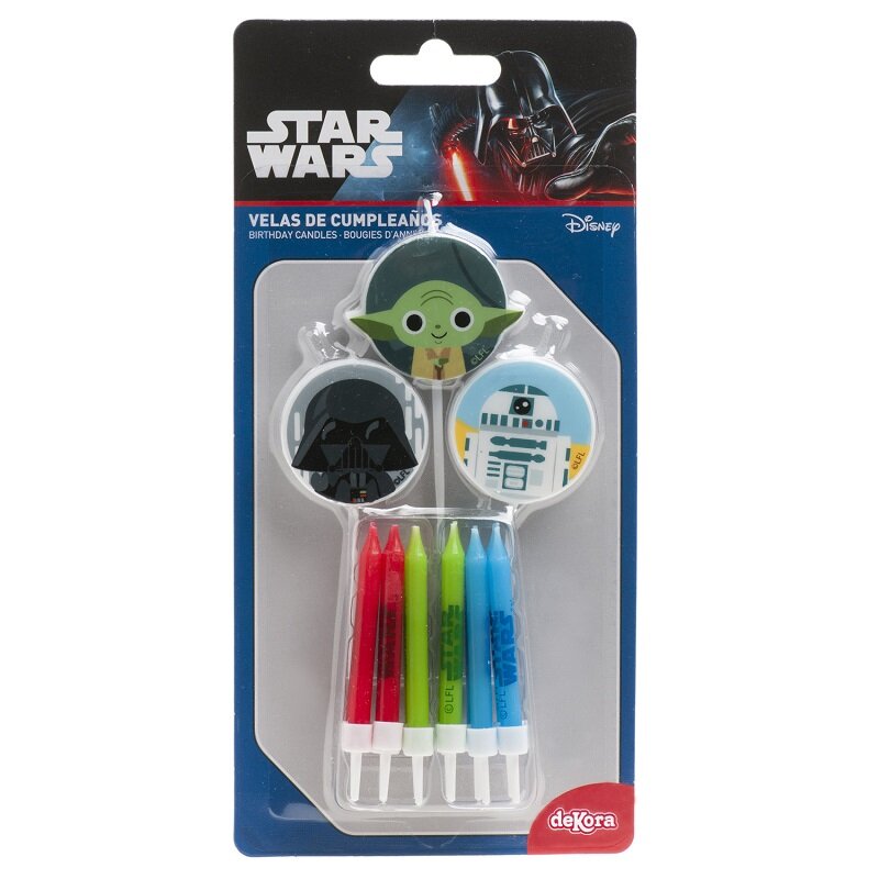 Star Wars - Kakkukynttilä 15 kpl