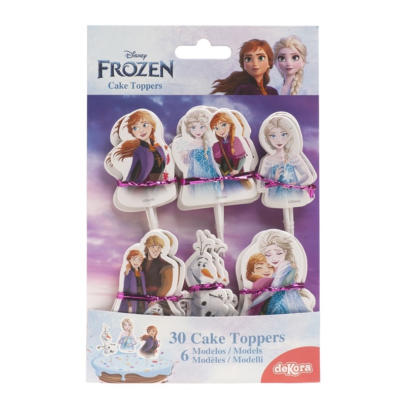 Frozen 2 - Cake Toppers 30 kpl