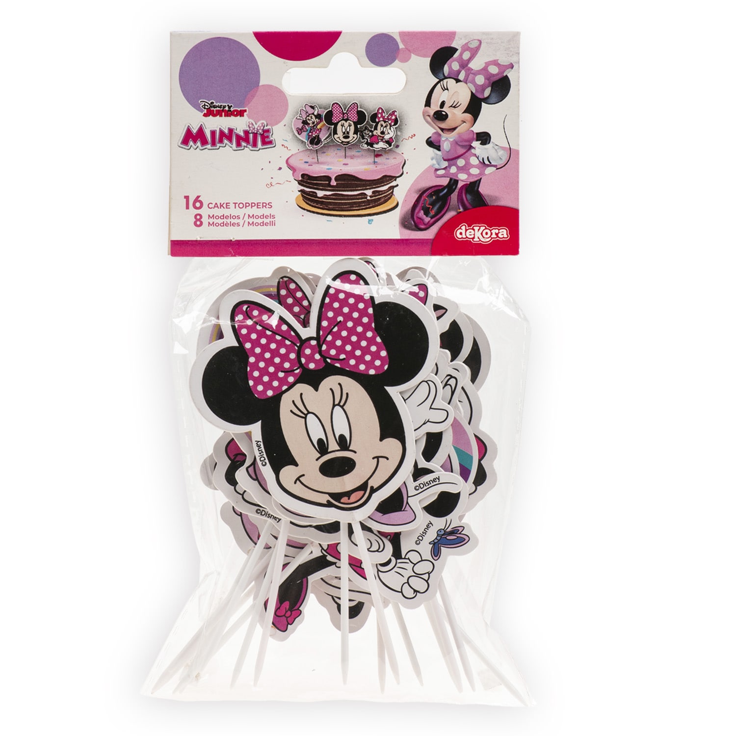 Minni Hiiri - Cake Toppers 16 kpl
