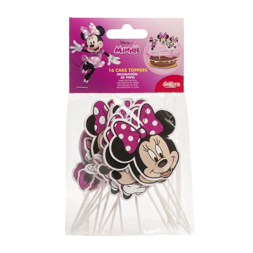 Minni Hiiri - Cake Toppers 16 kpl