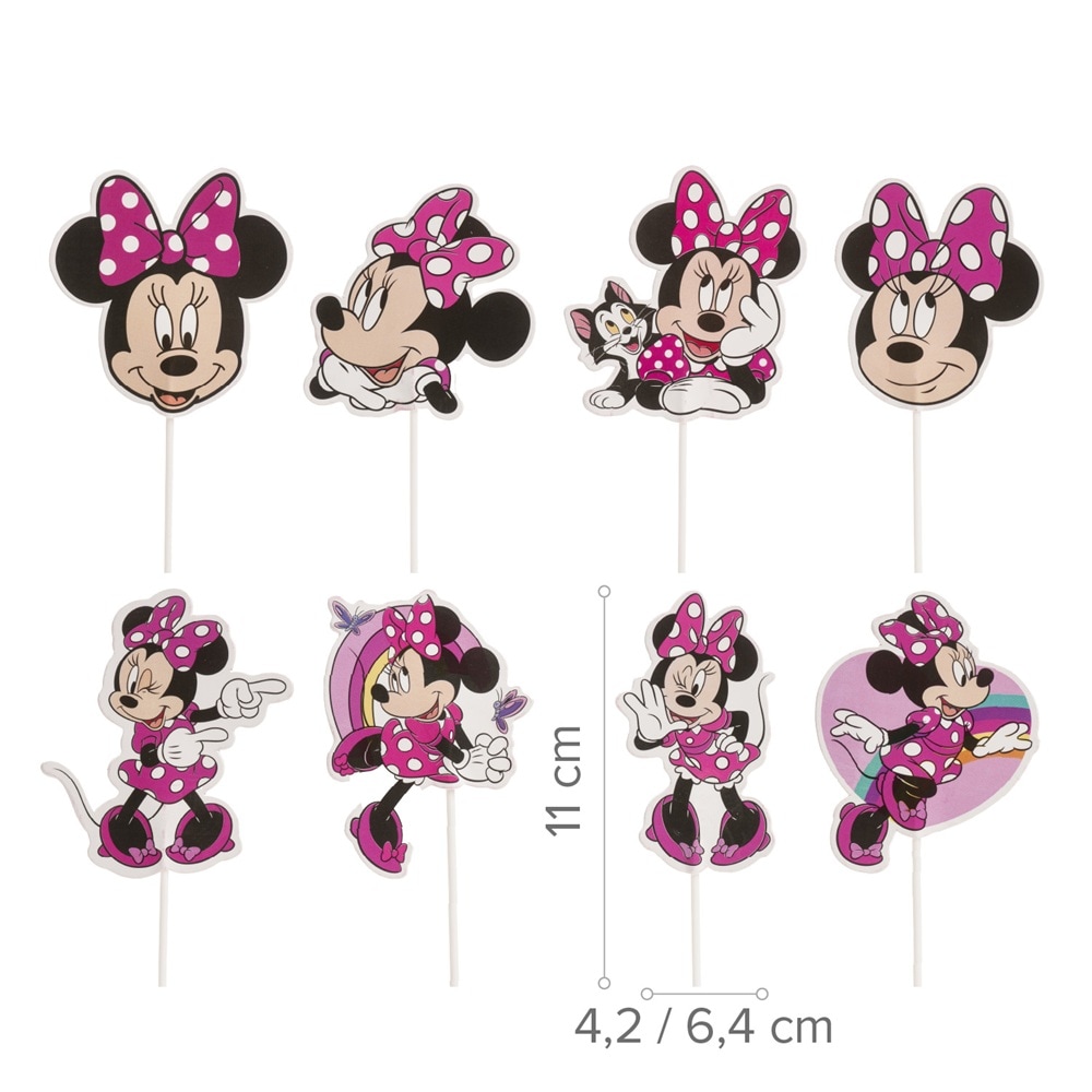 Minni Hiiri - Cake Toppers 16 kpl