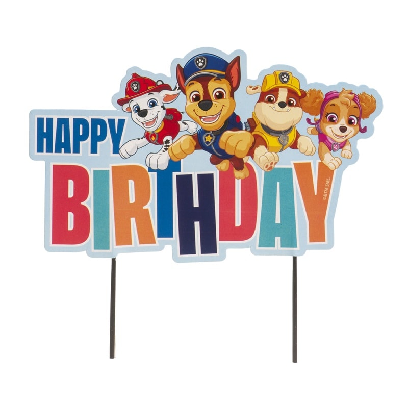Ryhmä Hau - Cake Topper Happy Birthday