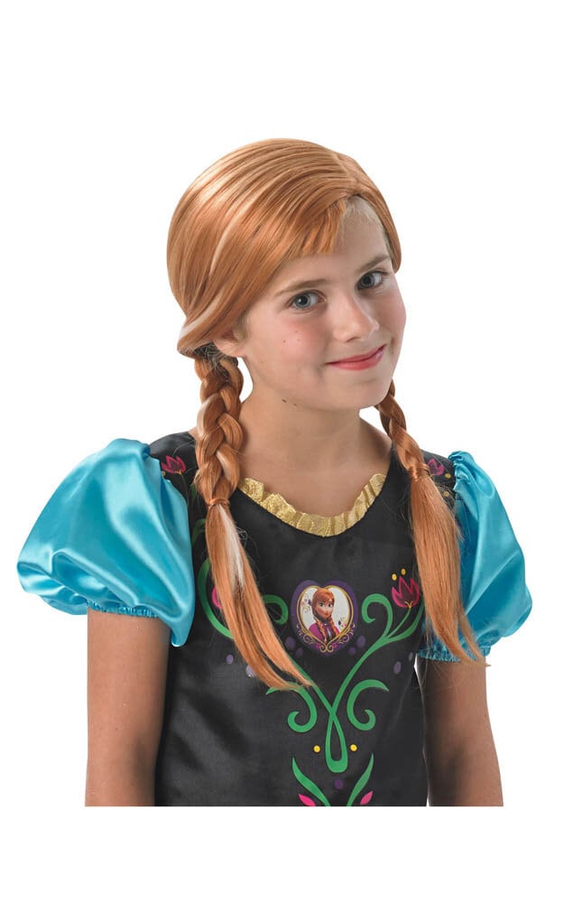 Disney Frozen Anna Lasten peruukki