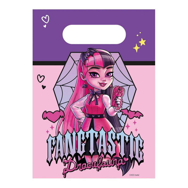 Monster High - Juhlapussit paperia 4 kpl