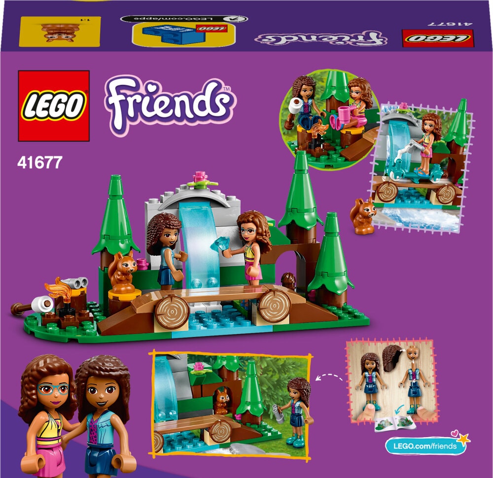 LEGO Friends - Metsän vesiputous 5+