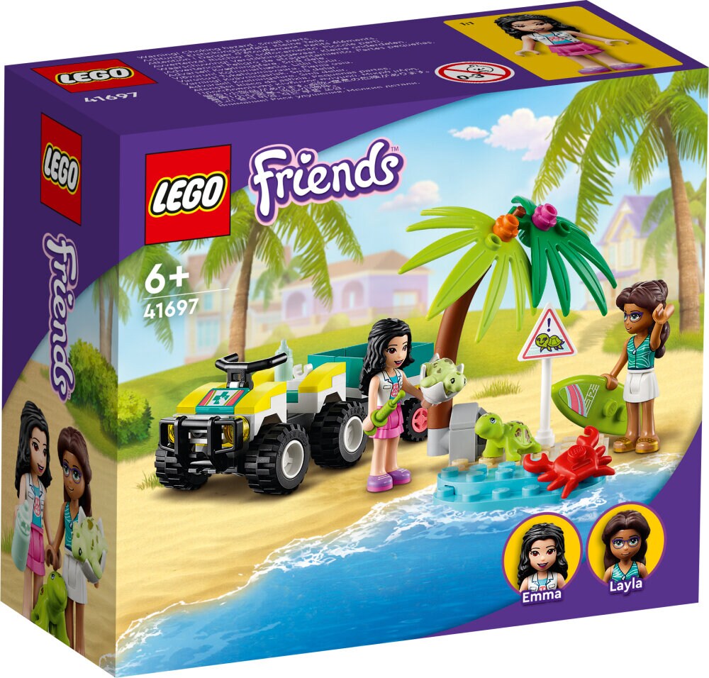 LEGO Friends - Kilpikonnien suojelupartio 6+