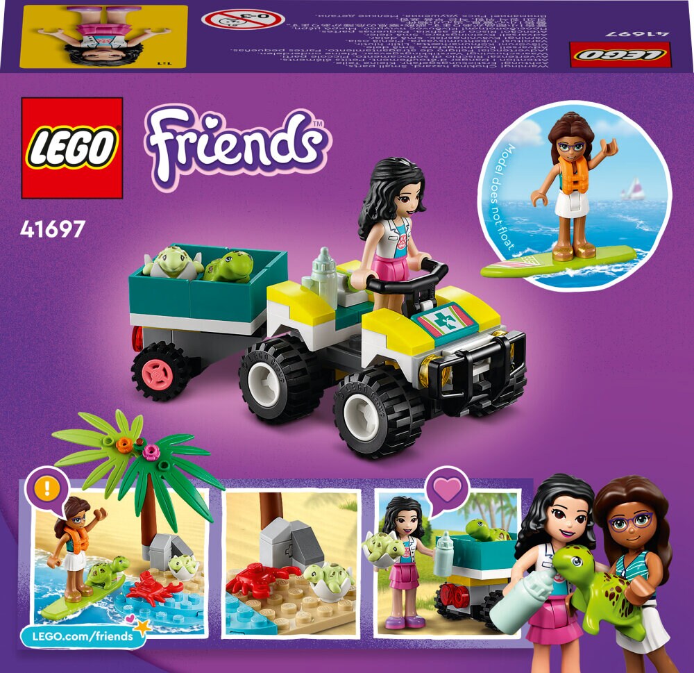 LEGO Friends - Kilpikonnien suojelupartio 6+