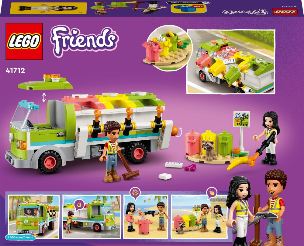 LEGO Friends - Kierrätyskuorma-auto 6+