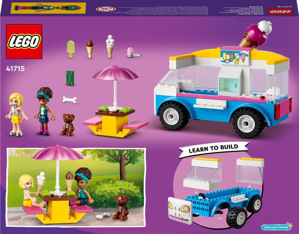 LEGO Friends - Jäätelöauto 4+