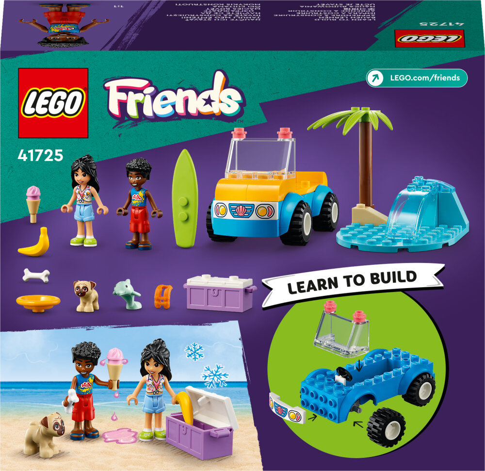 LEGO Friends - Huvittelua rantakirpulla 4+