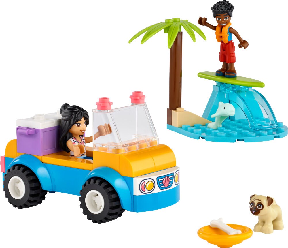 LEGO Friends - Huvittelua rantakirpulla 4+