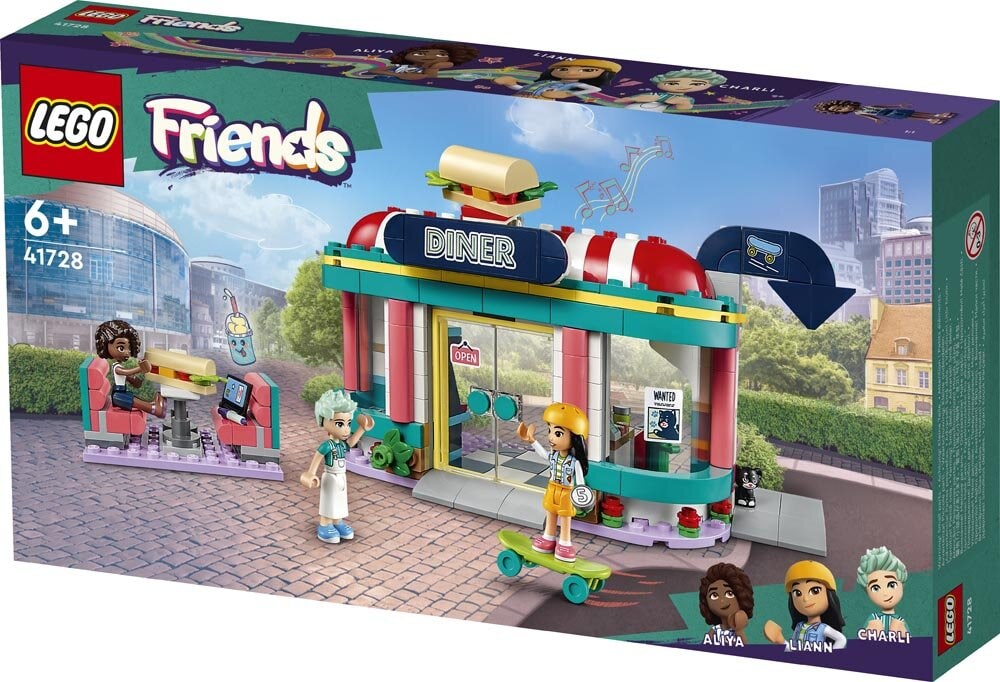 LEGO Friends - Heartlaken keskustan ruokapaikka 6+