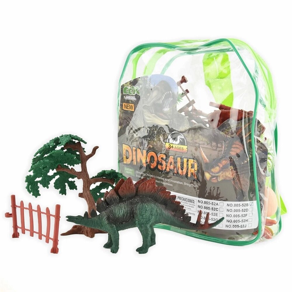 Dinosaurus leikkisetti lisävarusteilla