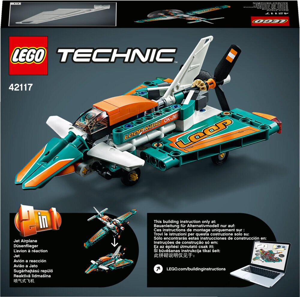 LEGO Technic - Kilpalentokone 7+