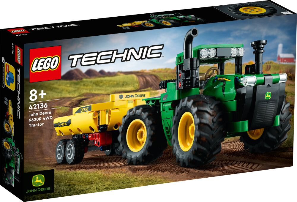 LEGO Technic - John Deere 9620R 4WD Tractor 8+