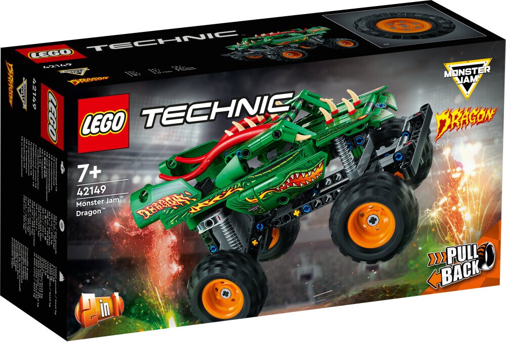 LEGO Technic - Monster Jam Dragon 7+