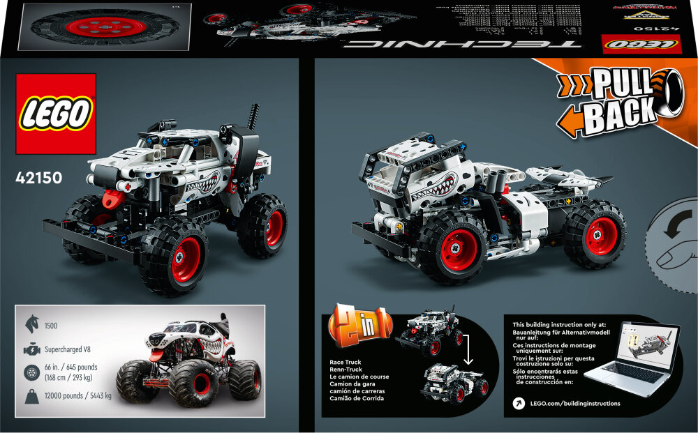 LEGO Technic - Monster Jam Monster Mutt dalmatialainen 7+