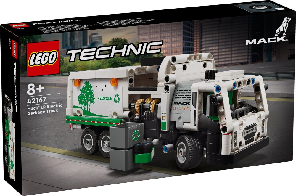 LEGO Technic - Mack LR Electric Jäteauto 8+