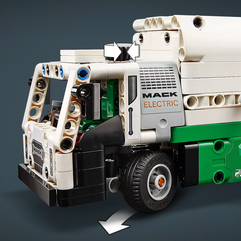 LEGO Technic - Mack LR Electric Jäteauto 8+