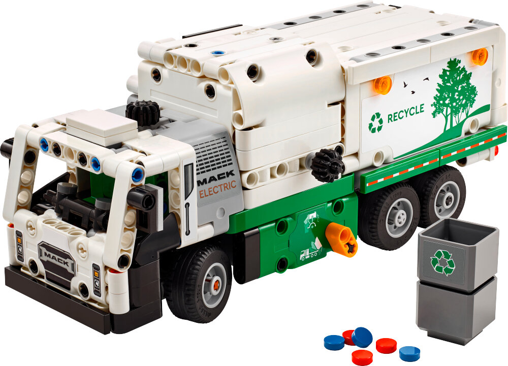 LEGO Technic - Mack LR Electric Jäteauto 8+