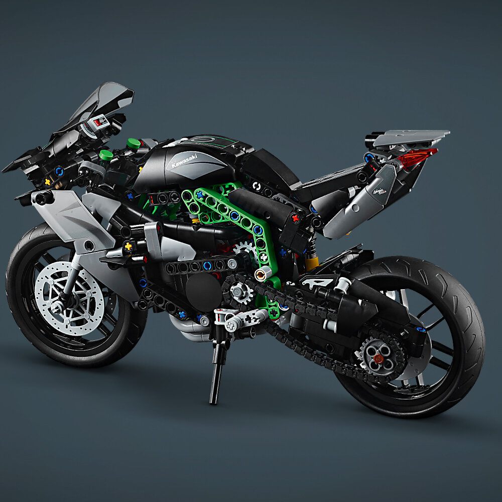 LEGO Technic - Kawasaki Ninja H2R ‑moottoripyörä 10+