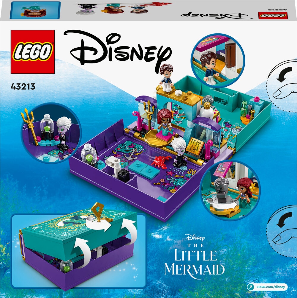 LEGO Disney - Pienen merenneidon satukirja 5+