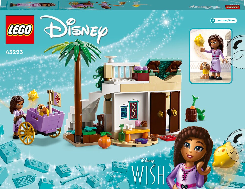 LEGO Disney - Asha Rosas-kaupungissa 6+