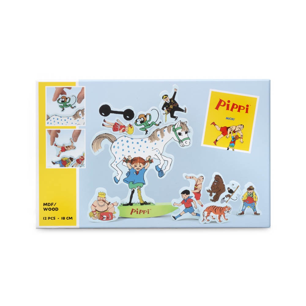 Peppi Pitkätossu - Tasapainolelu 12 kpl