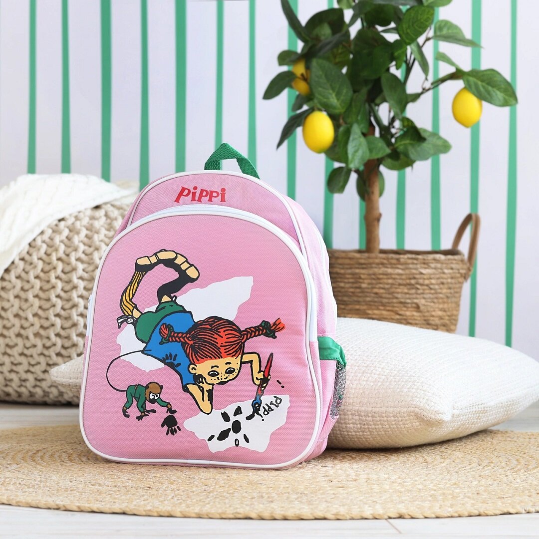 Peppi Pitkätossu - Reppu Vaaleanpunainen