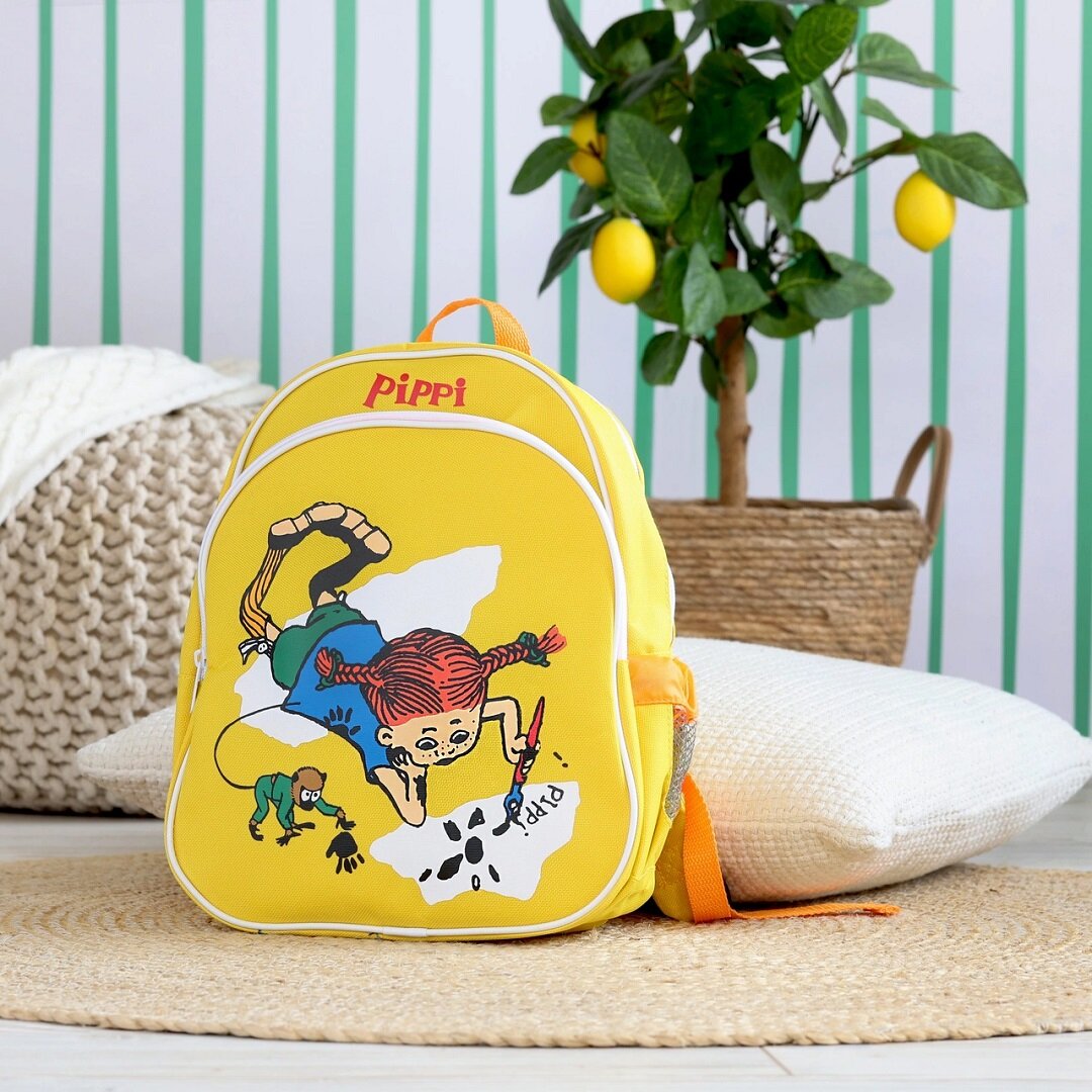 Peppi Pitkätossu - Reppu Keltainen
