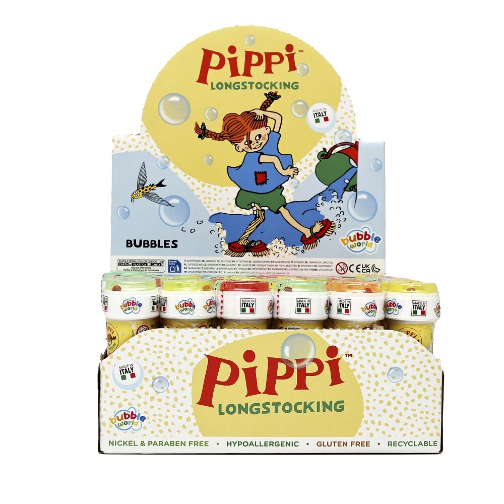 Peppi Pitkätossu - Saippuakuplat 60 ml