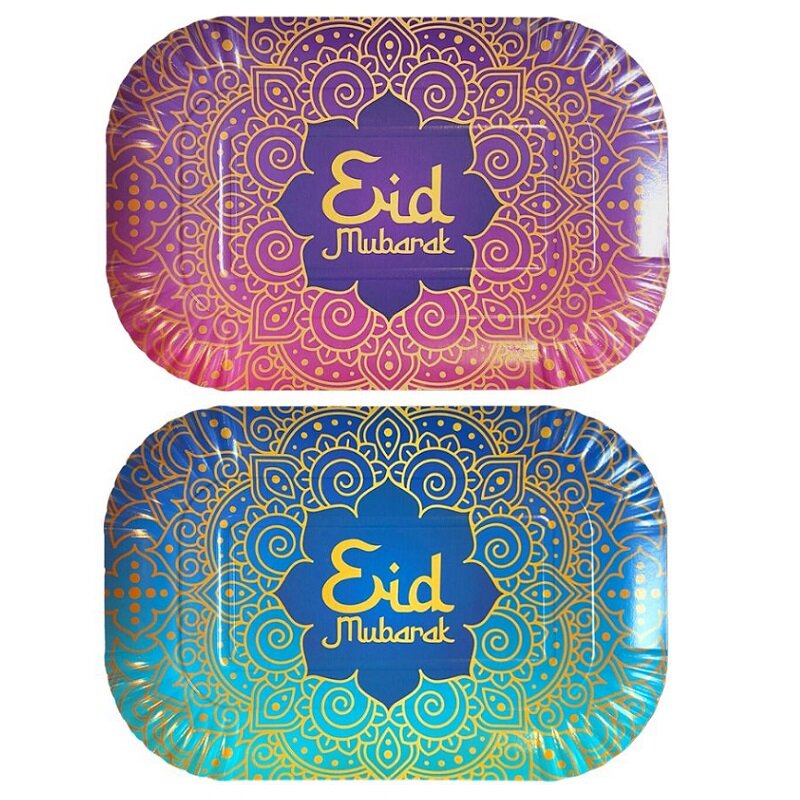 Eid Mubarak - Tarjoiluvati 29 x 19 cm 2 kpl
