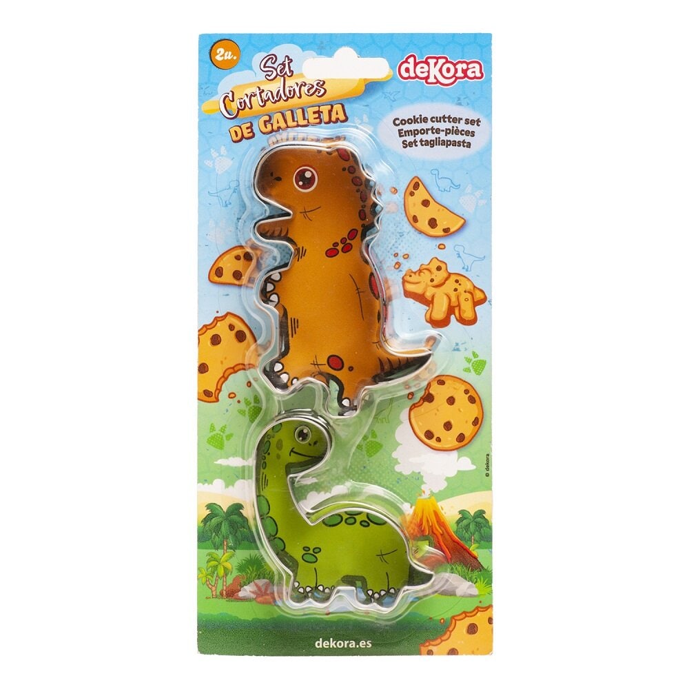 Kakkumuotit Dinosaurukset 2 kpl