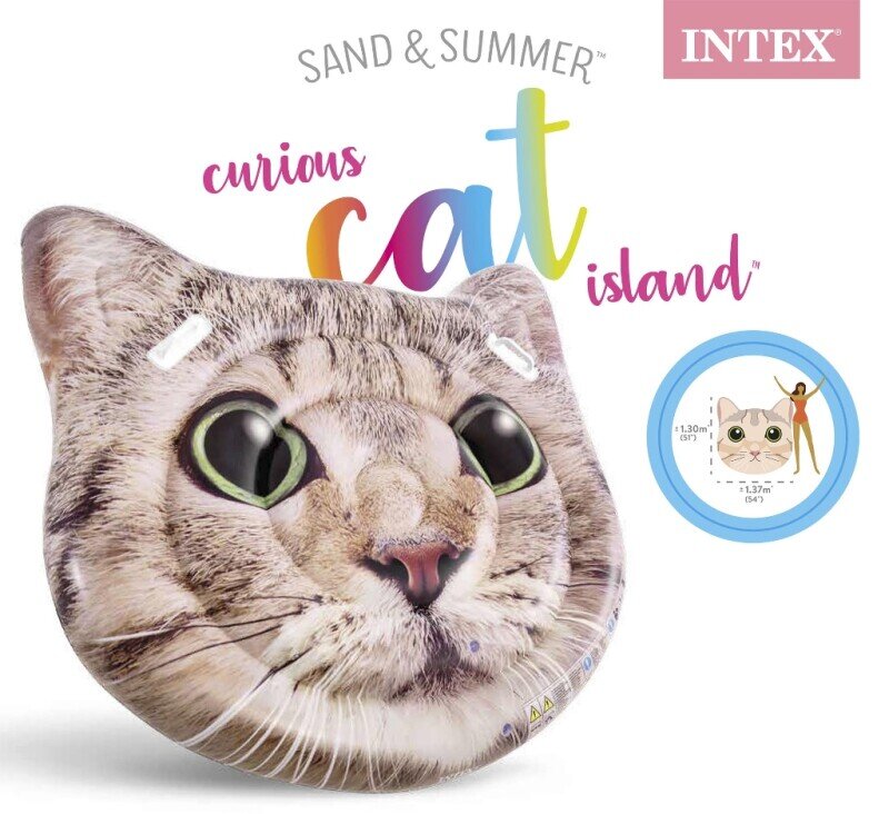 Intex Uimapatja Curious Cat Island 147 cm