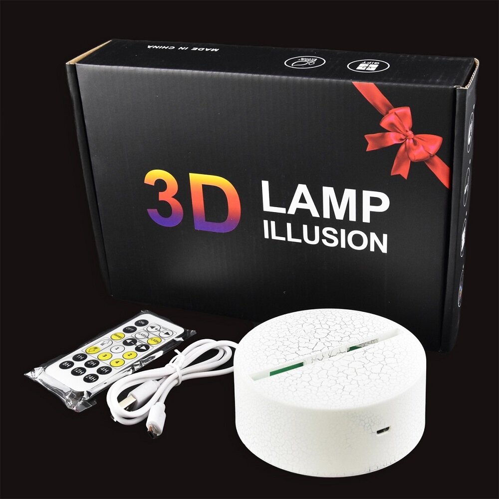 LED Lamppu 3D Planetaario