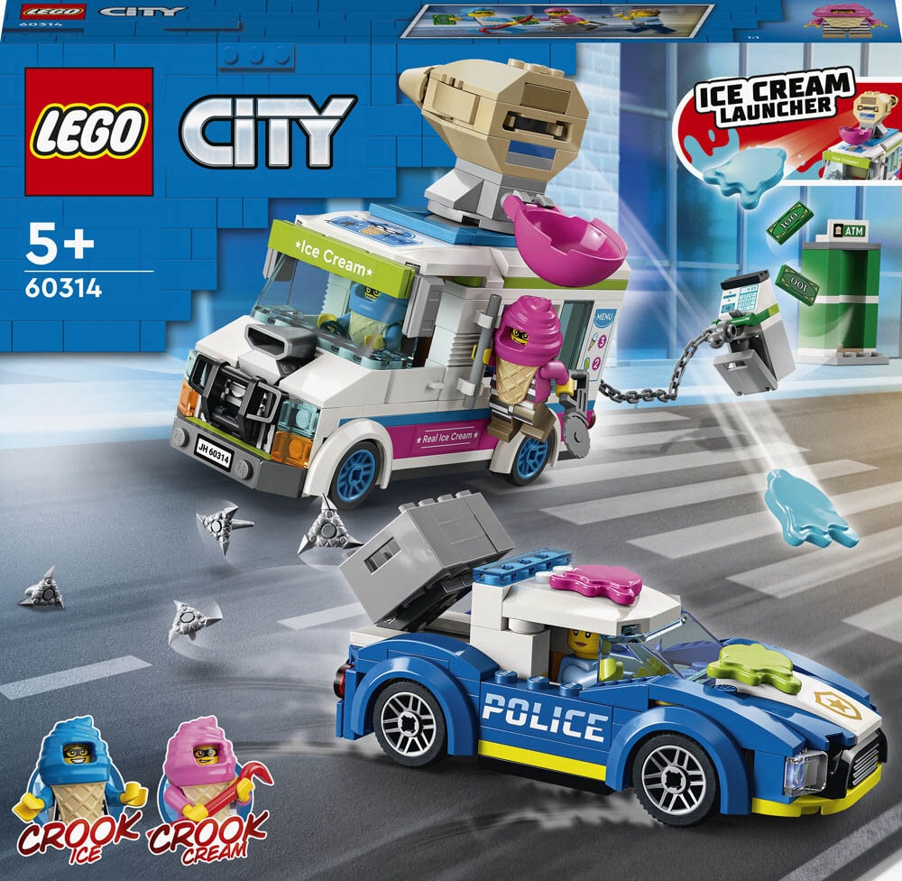 LEGO City, Poliisin takaa-ajama jäätelöauto 5+