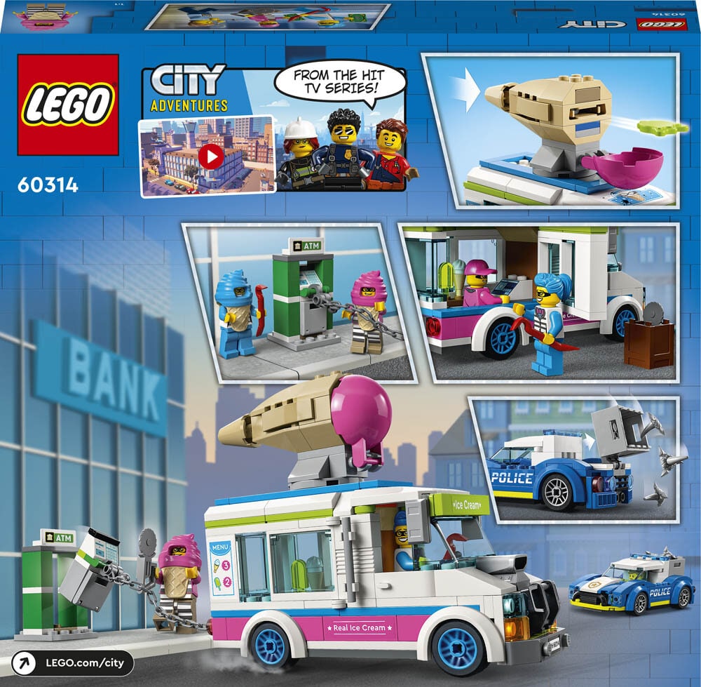 LEGO City, Poliisin takaa-ajama jäätelöauto 5+