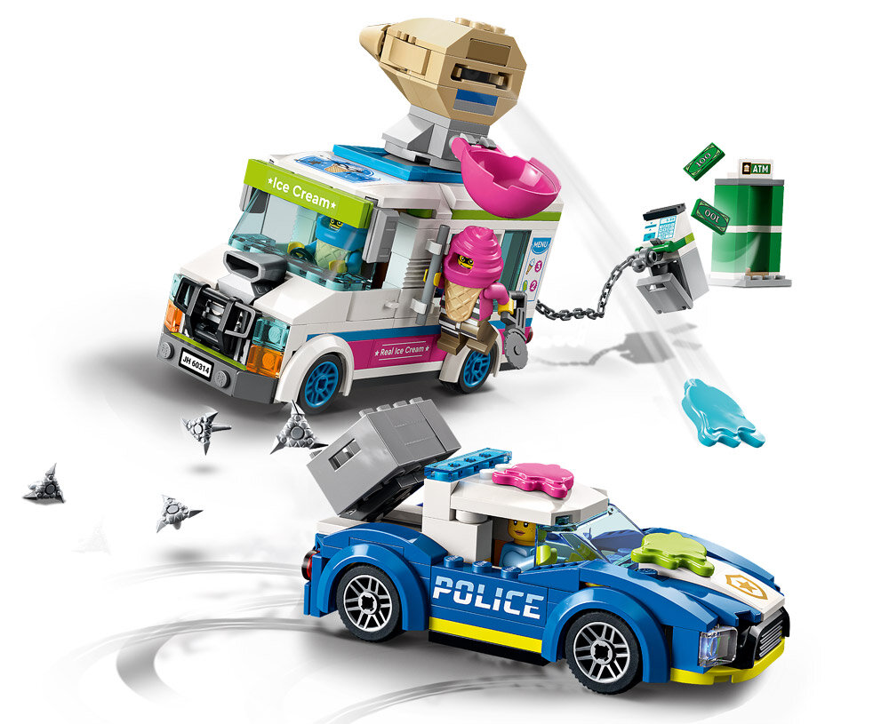 LEGO City, Poliisin takaa-ajama jäätelöauto 5+