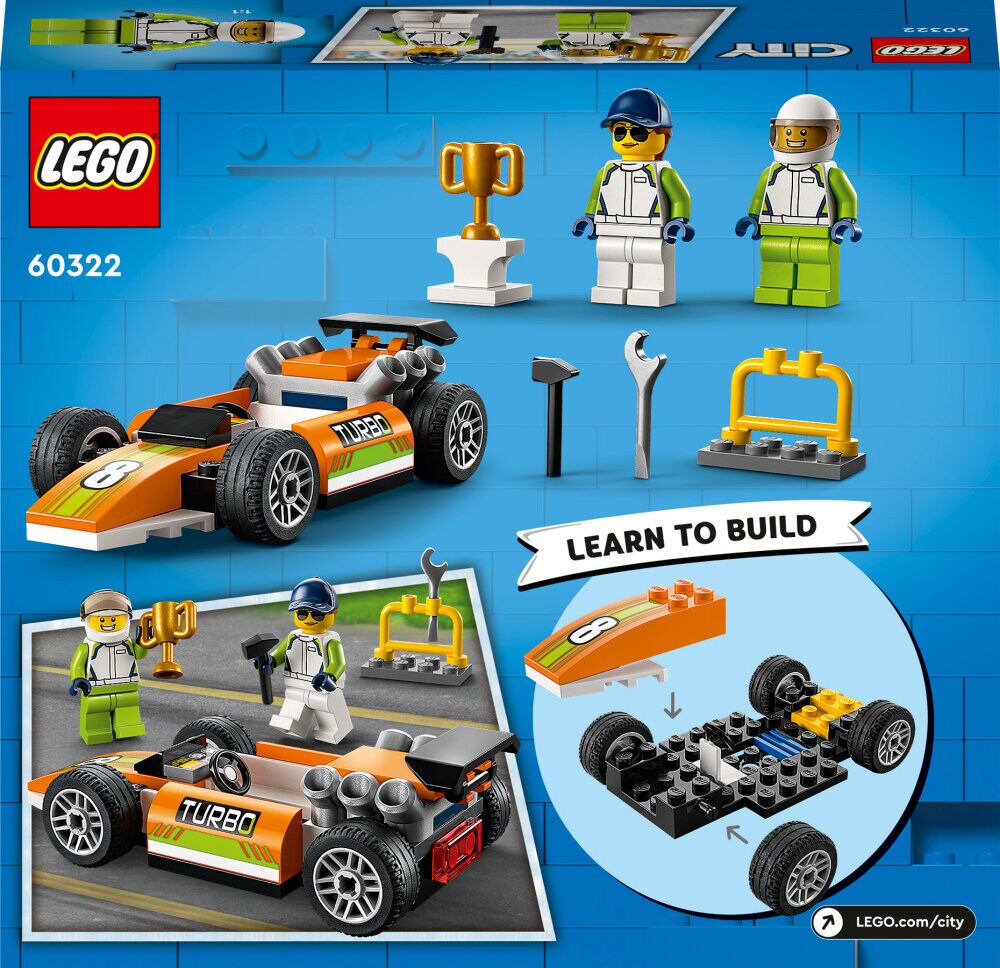 LEGO City - Kilpa-auto 4+