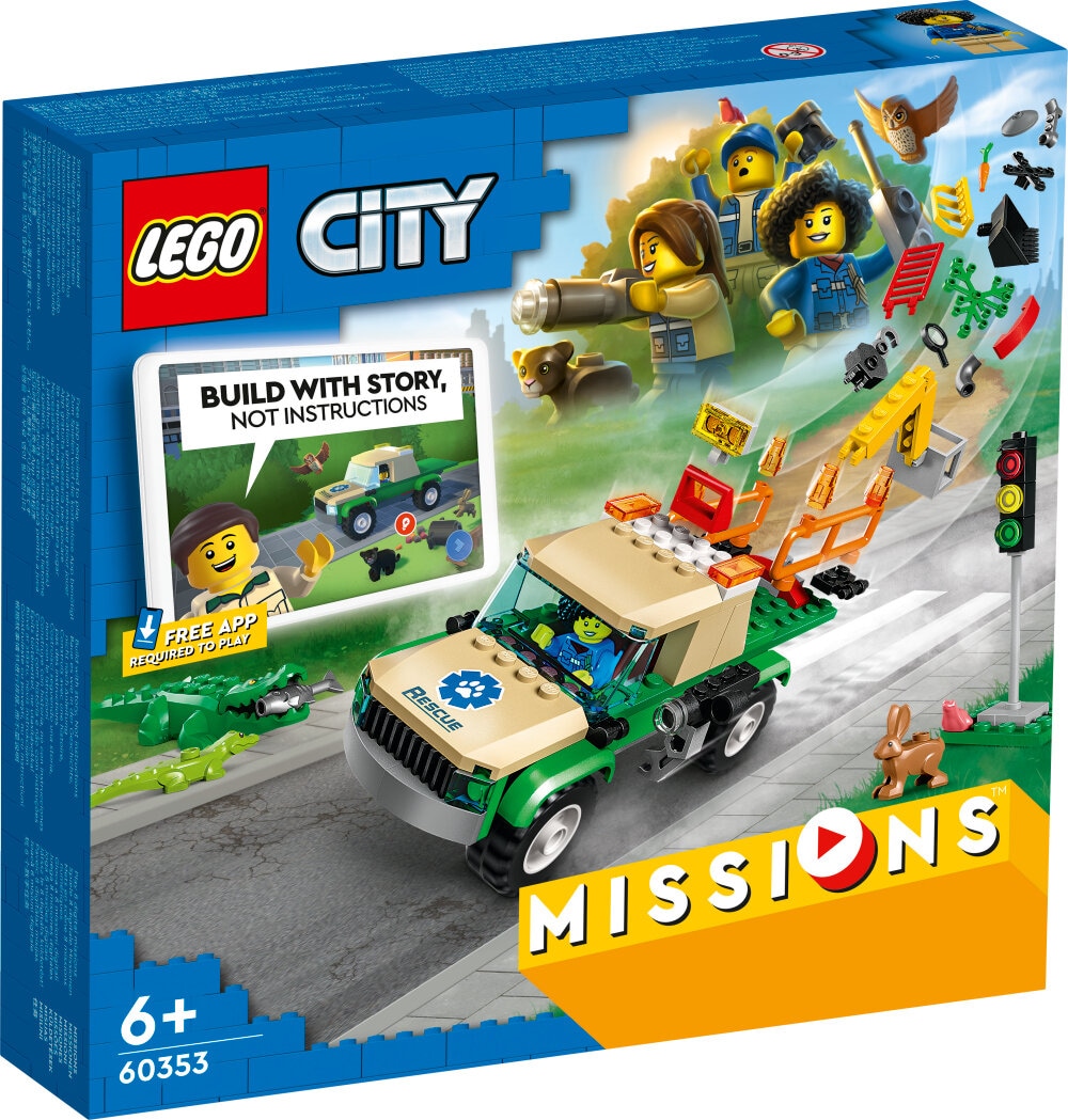 LEGO City - Villieläinten pelastustehtävä 6+