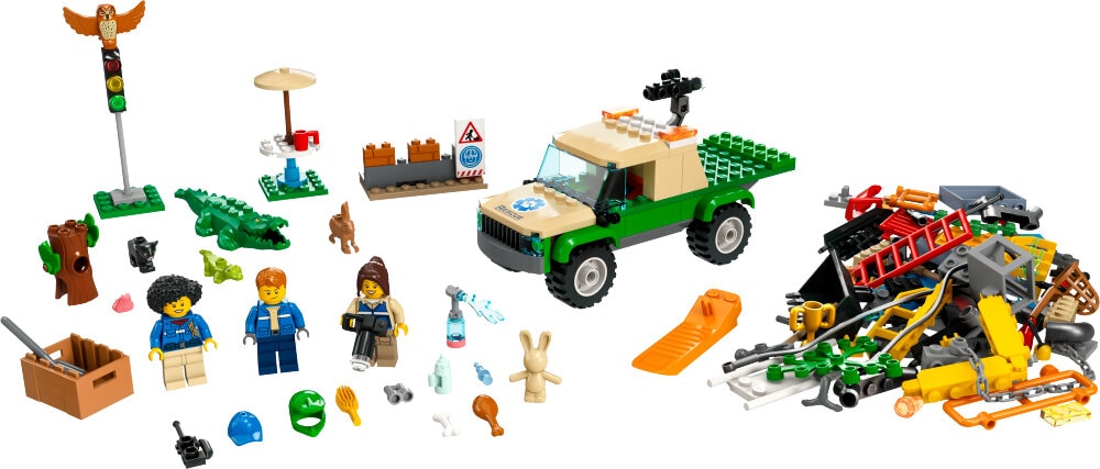 LEGO City - Villieläinten pelastustehtävä 6+