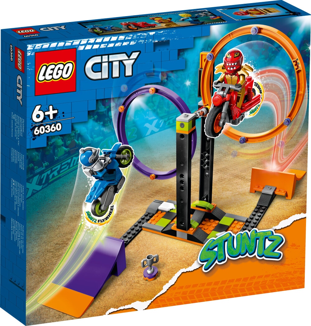 LEGO City - Pyörivä stunttihaaste 6+