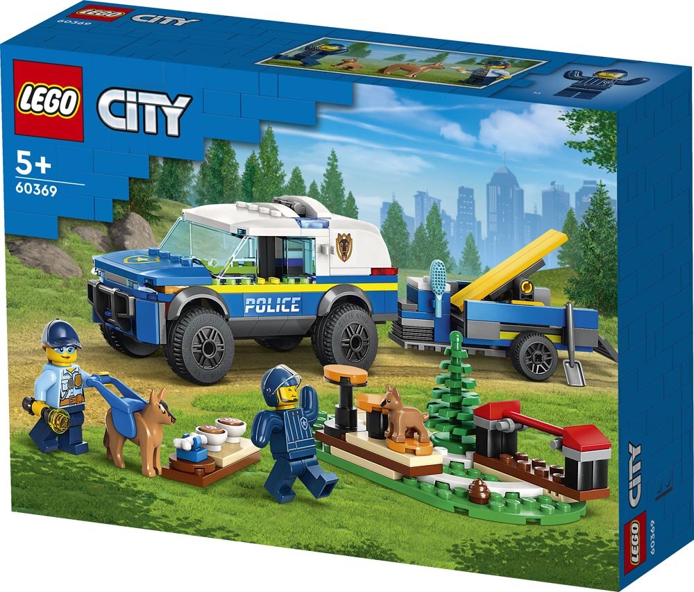 LEGO City - Siirrettävä poliisikoirien koulutusrata 6+