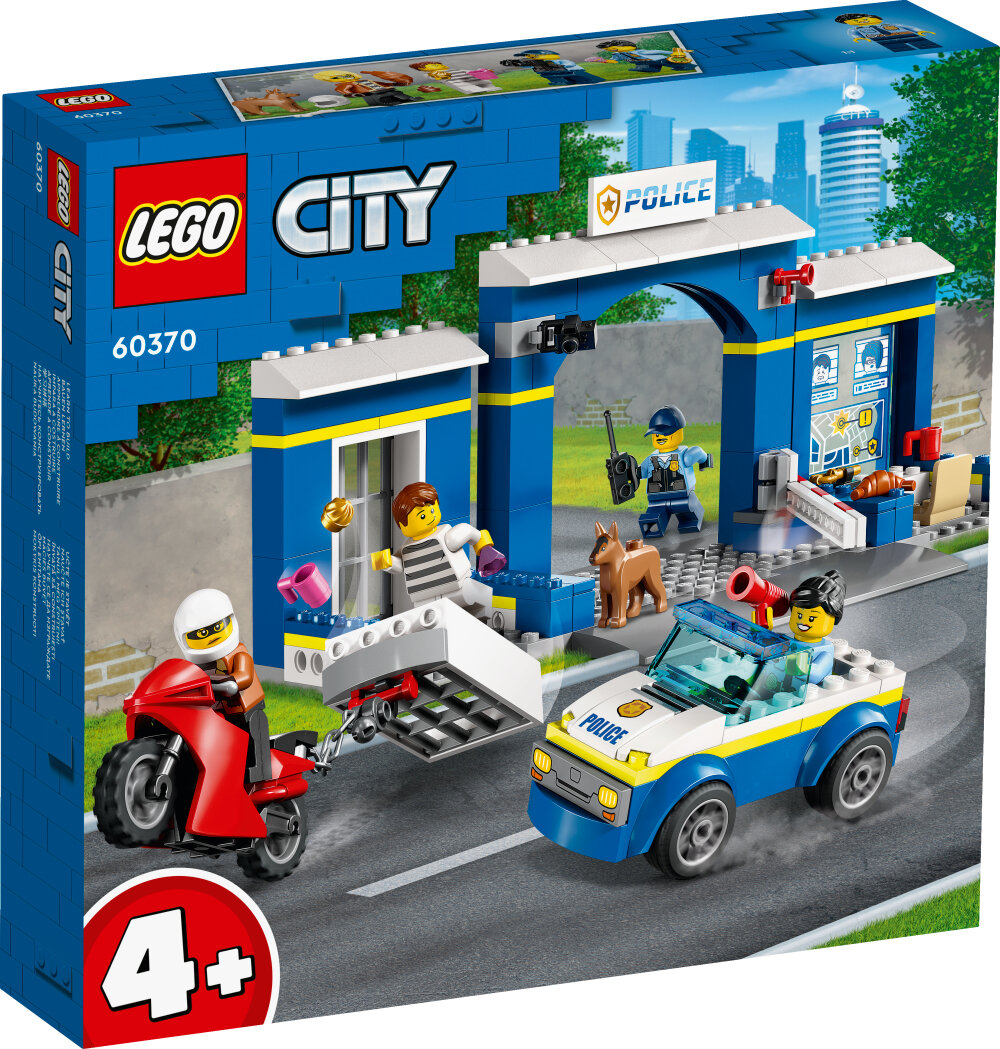 LEGO City - Takaa-ajo poliisiasemalla 4+
